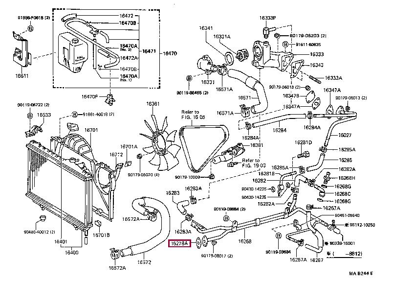 1634742010 Toyota Прокладка