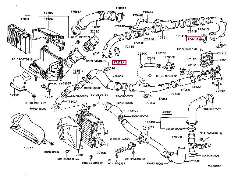 1737646010 Toyota Прокладка