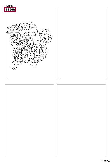 1900031K71 Toyota Блок циліндрів
