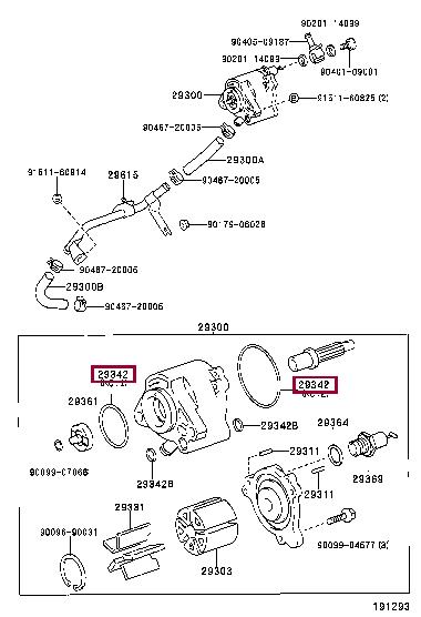 Купить Toyota 29342-27010 по низкой цене в Украине!