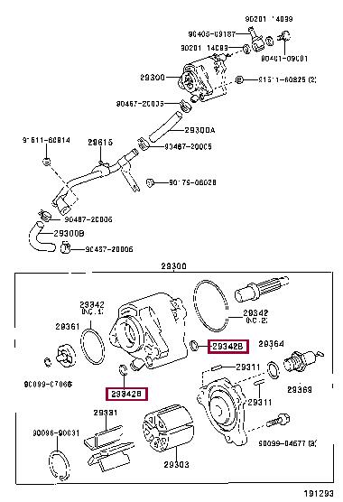 2934248020 Toyota Кольцо