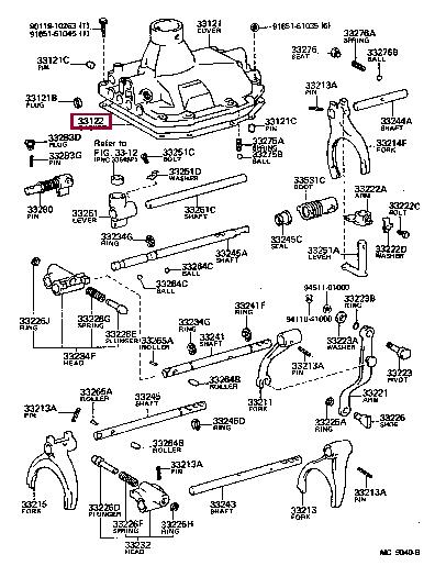 3312260010 Toyota Прокладка профилированная