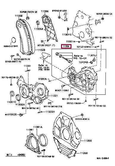 Купить Toyota 1132067010 – отличная цена на EXIST.UA!