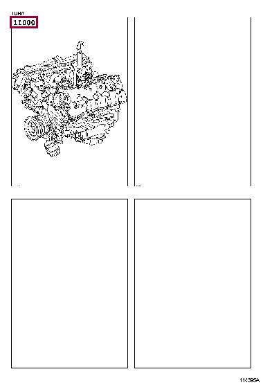 1900038200 Toyota Блок циліндрів