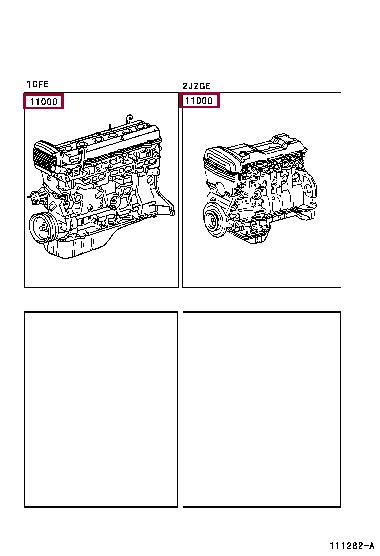 1900070350 Toyota Блок циліндрів