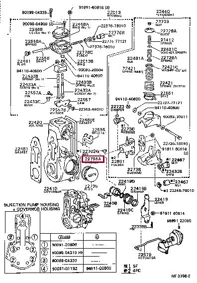2256178030 Toyota Прокладка профилированная