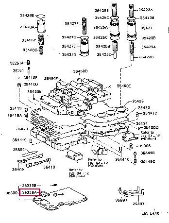 3533930070 Toyota Прокладка профилированная
