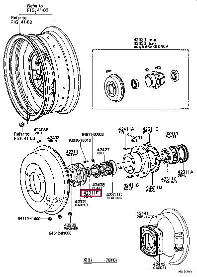 Toyota 90311-35038 Сальник ступицы колеса 9031135038: Отличная цена - Купить в Украине на EXIST.UA! 9031135038 Toyota Сальник ступицы колеса