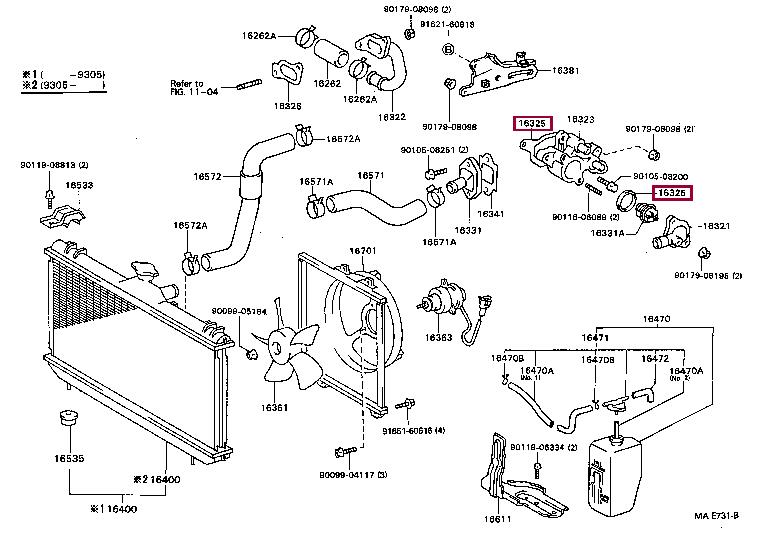 1632516020 Toyota Прокладка