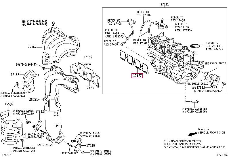 Toyota 17171-36011 Ущільнення 1717136011: Приваблива ціна - Купити в Україні на EXIST.UA! 1717136011 Toyota Ущільнення