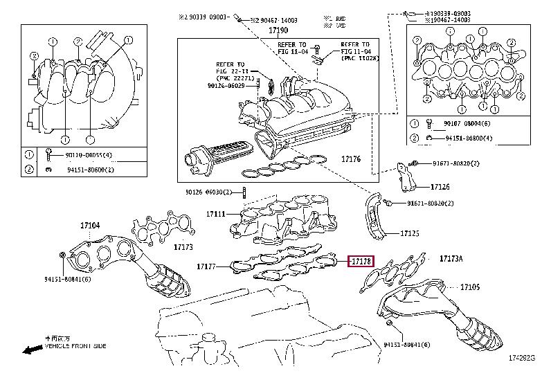 Купить Toyota 17178-31020 по низкой цене в Украине!