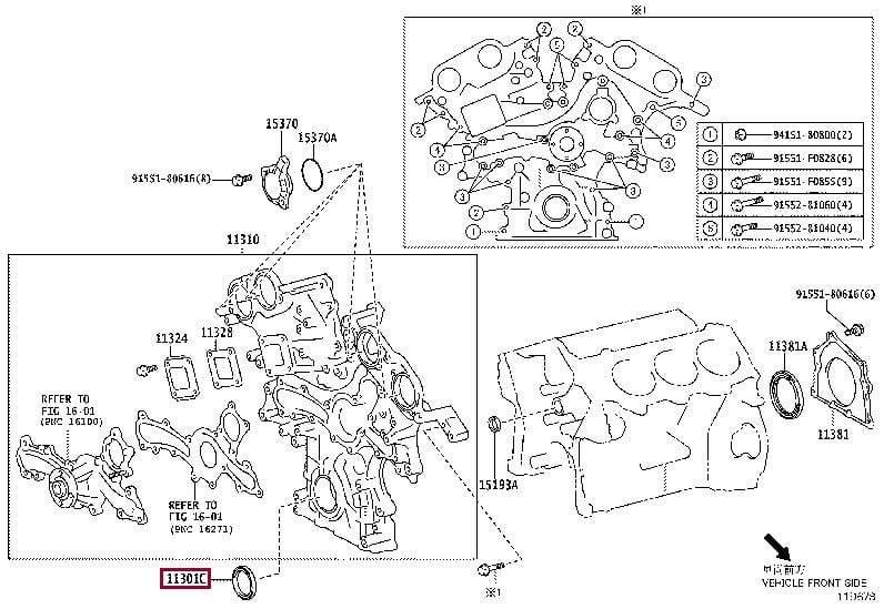 Toyota 90311-42052 Сальник 9031142052: Отличная цена - Купить в Украине на EXIST.UA! 9031142052 Toyota Сальник