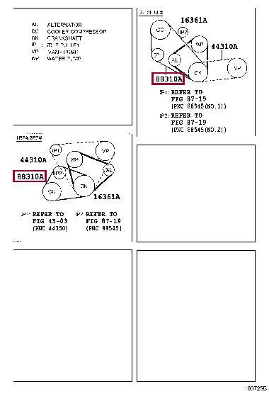 Toyota 90916-02465-8P Поликлиновый ремень 90916024658P: Отличная цена - Купить в Украине на EXIST.UA! 90916024658P Toyota Поликлиновый ремень