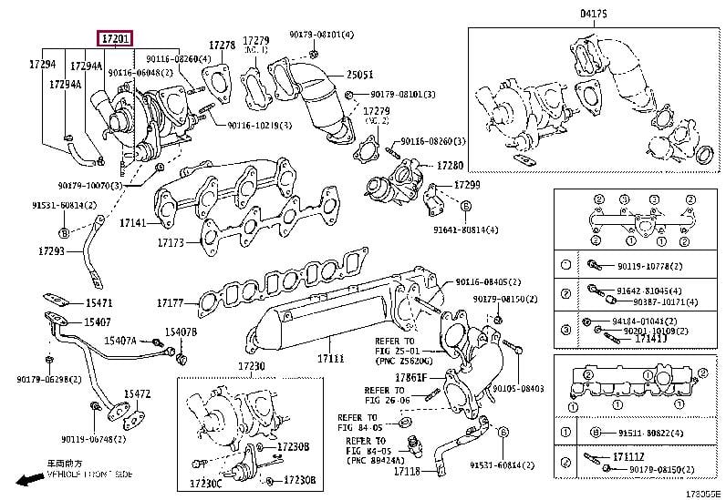 1720130021 Toyota Турбокомпресор