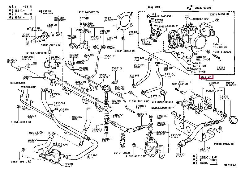 2321074020 Toyota Насос топливный