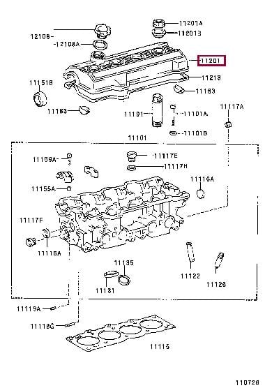 1120174020 Toyota СИДЕНЬЯ НАКЛАДКА