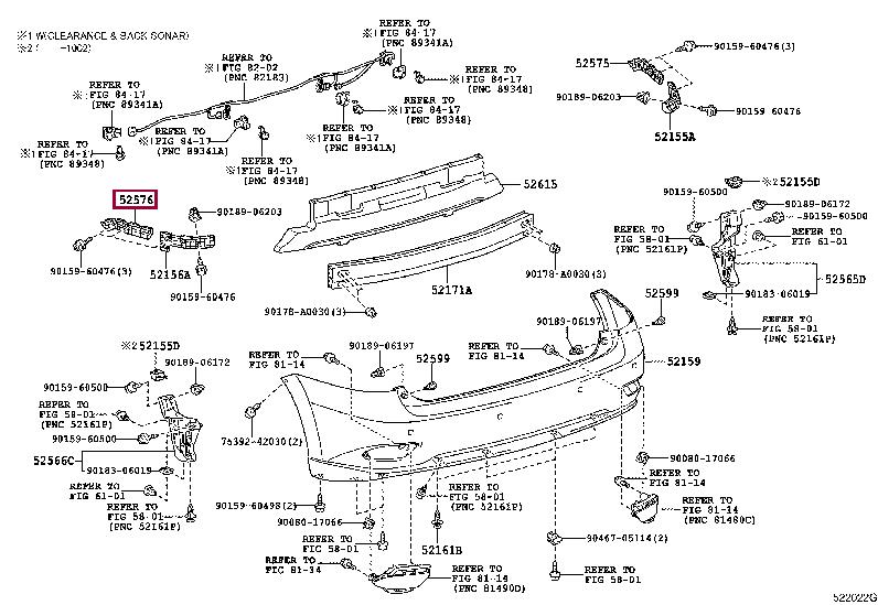Toyota 52576-0E020 Кронштейн бампера 525760E020: Отличная цена - Купить в Украине на EXIST.UA! 525760E020 Toyota Кронштейн бампера