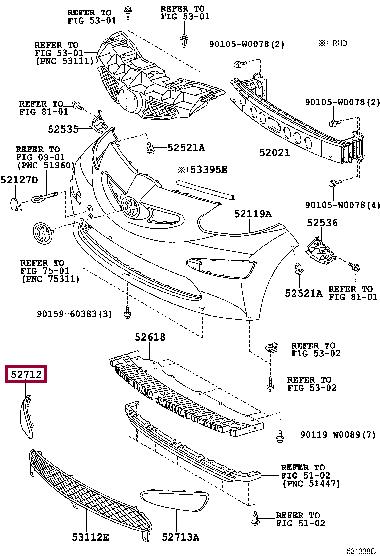Купить Toyota 52712-0H902 по низкой цене в Украине!