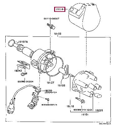 1911435011 Toyota СИДЕНЬЯ НАКЛАДКА