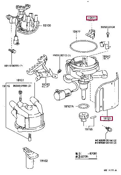 1912116040 Toyota СИДЕНЬЯ НАКЛАДКА