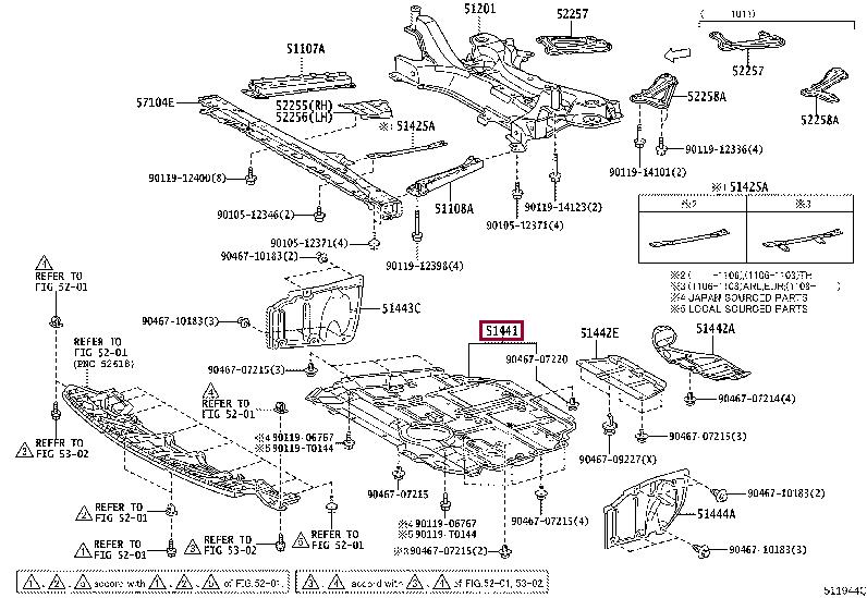 Купить Toyota 51410-12105 по низкой цене в Украине!