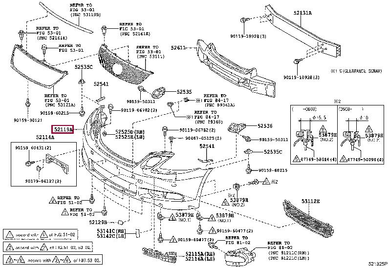 Купити Toyota 52119-30967 за низькою ціною в Україні!