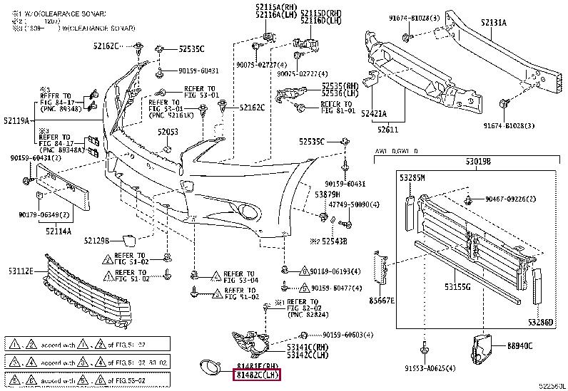 Купить Toyota 81482-30150 по низкой цене в Украине!