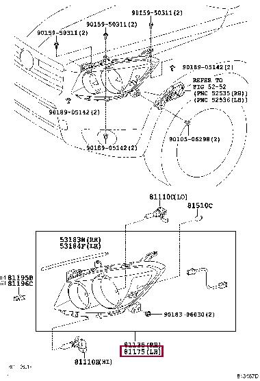 Купити Toyota 81170-42331 за низькою ціною в Україні!