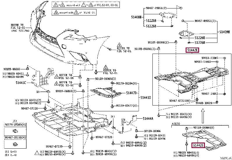 5144230220 Toyota Защита двигателя