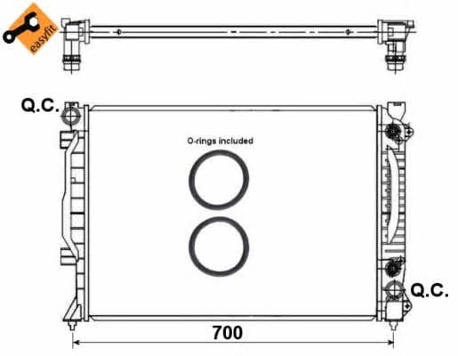 Купить NRF 53444 по низкой цене в Украине!