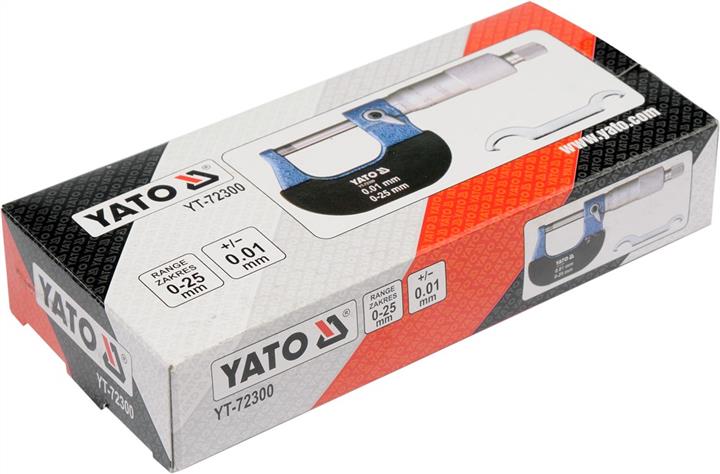 Yato YT-72300 Мікрометр 0-25 мм, діапазон 0-25 мм YT72300: Приваблива ціна - Купити в Україні на EXIST.UA!