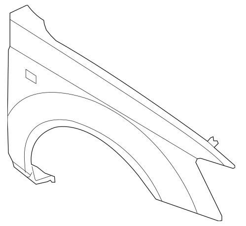 663203K300 Hyundai/Kia Крыло