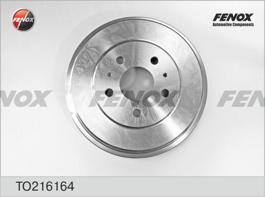 Fenox TO216164 Барабан гальмівний задній TO216164: Купити в Україні - Добра ціна на EXIST.UA!