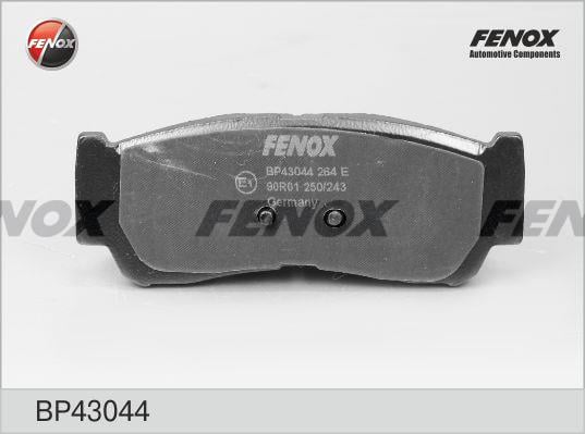 Fenox BP43044 Гальмівні колодки, комплект BP43044: Приваблива ціна - Купити в Україні на EXIST.UA!