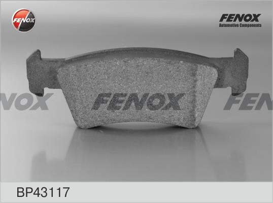 Fenox BP43117 Гальмівні колодки, комплект BP43117: Купити в Україні - Добра ціна на EXIST.UA!