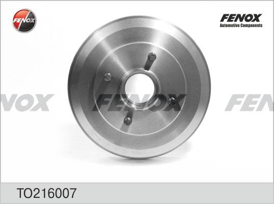 Fenox TO216007 Барабан гальмівний задній TO216007: Купити в Україні - Добра ціна на EXIST.UA!