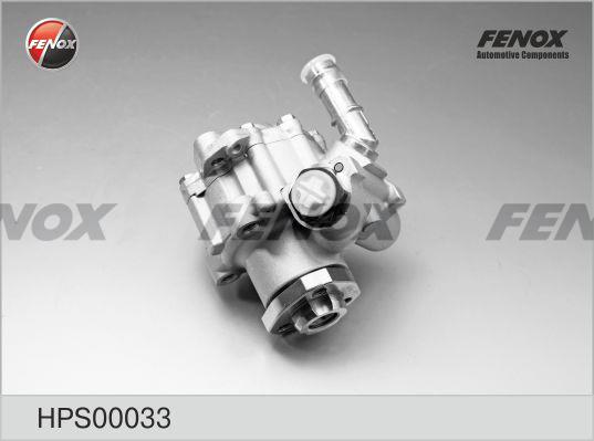 Fenox HPS00033 Насос гідропідсилювача керма HPS00033: Купити в Україні - Добра ціна на EXIST.UA!
