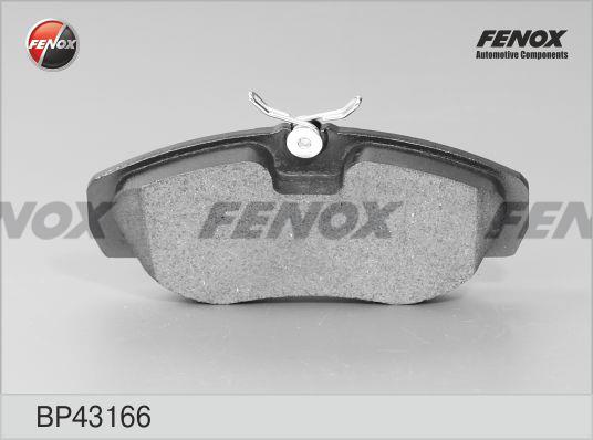Fenox BP43166 Гальмівні колодки, комплект BP43166: Купити в Україні - Добра ціна на EXIST.UA!
