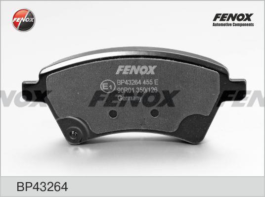 Fenox BP43264 Гальмівні колодки, комплект BP43264: Купити в Україні - Добра ціна на EXIST.UA!