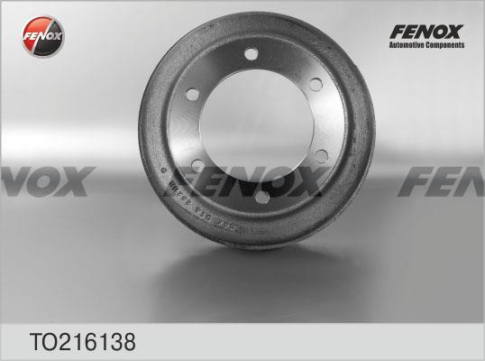 Fenox TO216138 Барабан гальмівний задній TO216138: Купити в Україні - Добра ціна на EXIST.UA!