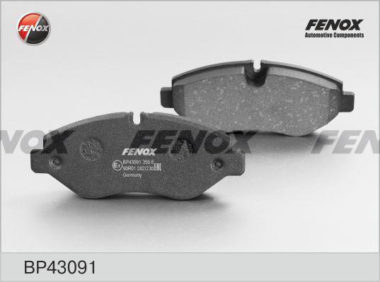 Fenox BP43091 Гальмівні колодки, комплект BP43091: Купити в Україні - Добра ціна на EXIST.UA!