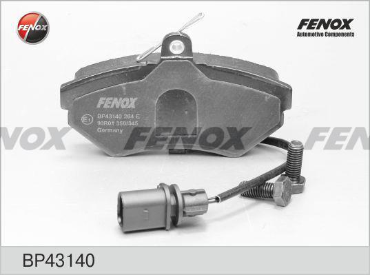 Fenox BP43140 Гальмівні колодки, комплект BP43140: Купити в Україні - Добра ціна на EXIST.UA!