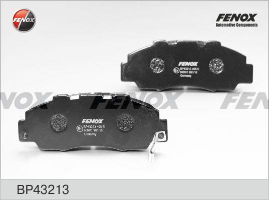 Fenox BP43213 Гальмівні колодки, комплект BP43213: Купити в Україні - Добра ціна на EXIST.UA!