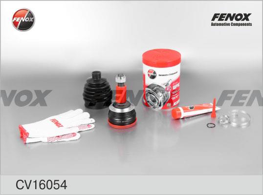 Fenox CV16054 Шарнір рівних кутових швидкостей (ШРКШ) CV16054: Купити в Україні - Добра ціна на EXIST.UA!