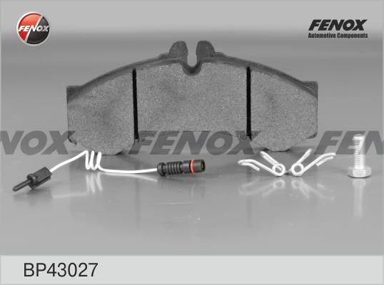 Fenox BP43027 Гальмівні колодки, комплект BP43027: Приваблива ціна - Купити в Україні на EXIST.UA!