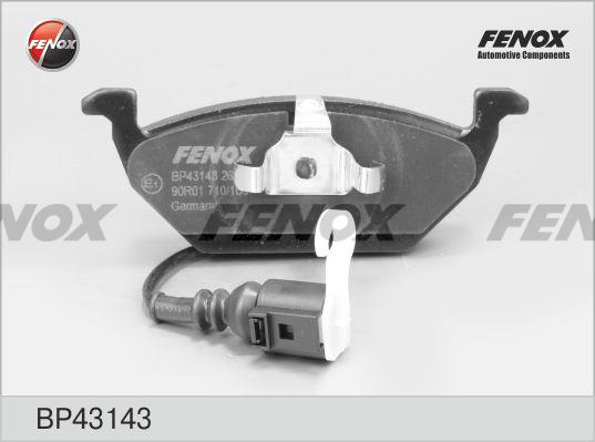 Fenox BP43143 Гальмівні колодки, комплект BP43143: Купити в Україні - Добра ціна на EXIST.UA!