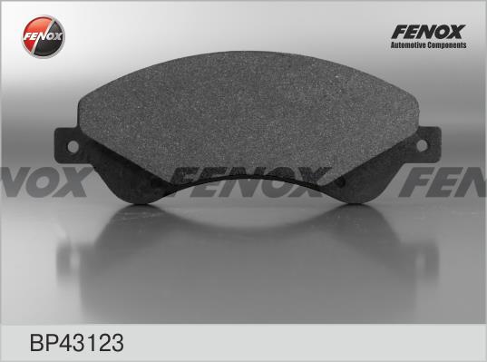 Fenox BP43123 Гальмівні колодки, комплект BP43123: Купити в Україні - Добра ціна на EXIST.UA!