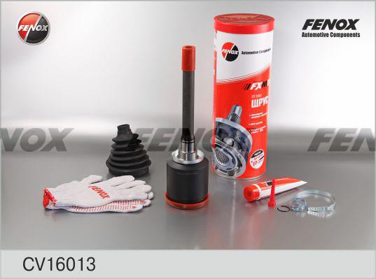 Fenox CV16013O7 Шарнір рівних кутових швидкостей (ШРКШ) CV16013O7: Купити в Україні - Добра ціна на EXIST.UA!