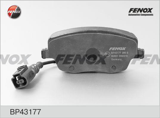 Fenox BP43177 Гальмівні колодки, комплект BP43177: Купити в Україні - Добра ціна на EXIST.UA!