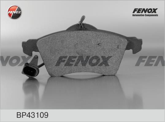 Fenox BP43109 Гальмівні колодки, комплект BP43109: Купити в Україні - Добра ціна на EXIST.UA!